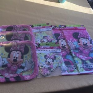 Minnie Mouse bow tique party supplies bundle